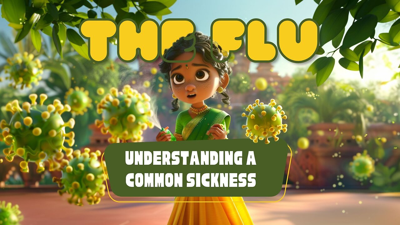 🦠🤒The Flu: Understanding a Common Sickness! 🦠🤒| Animated Kids Learning Video