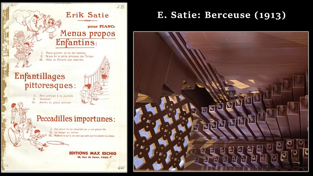 E. Satie: Berceuse (1913)