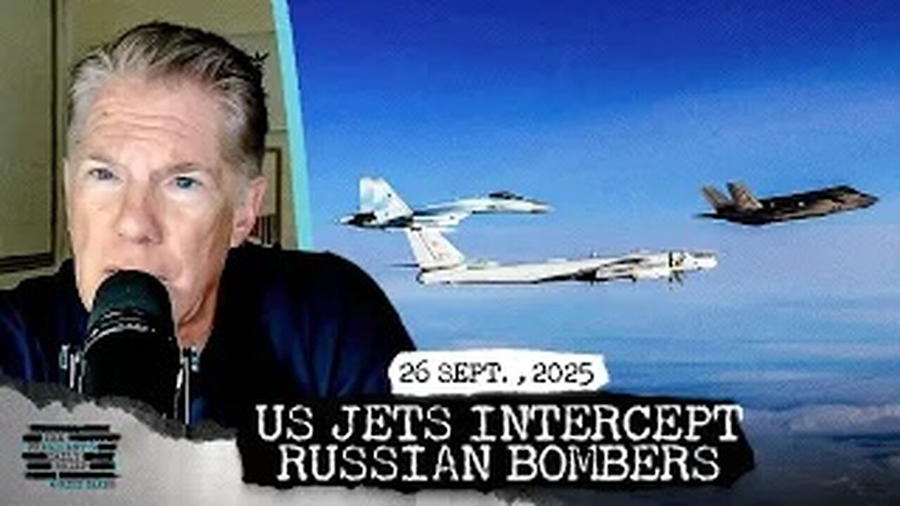 SHOWDOWN: American Fighter Jets Intercept Russian Bombers & Beijing’s Drone Support for Moscow