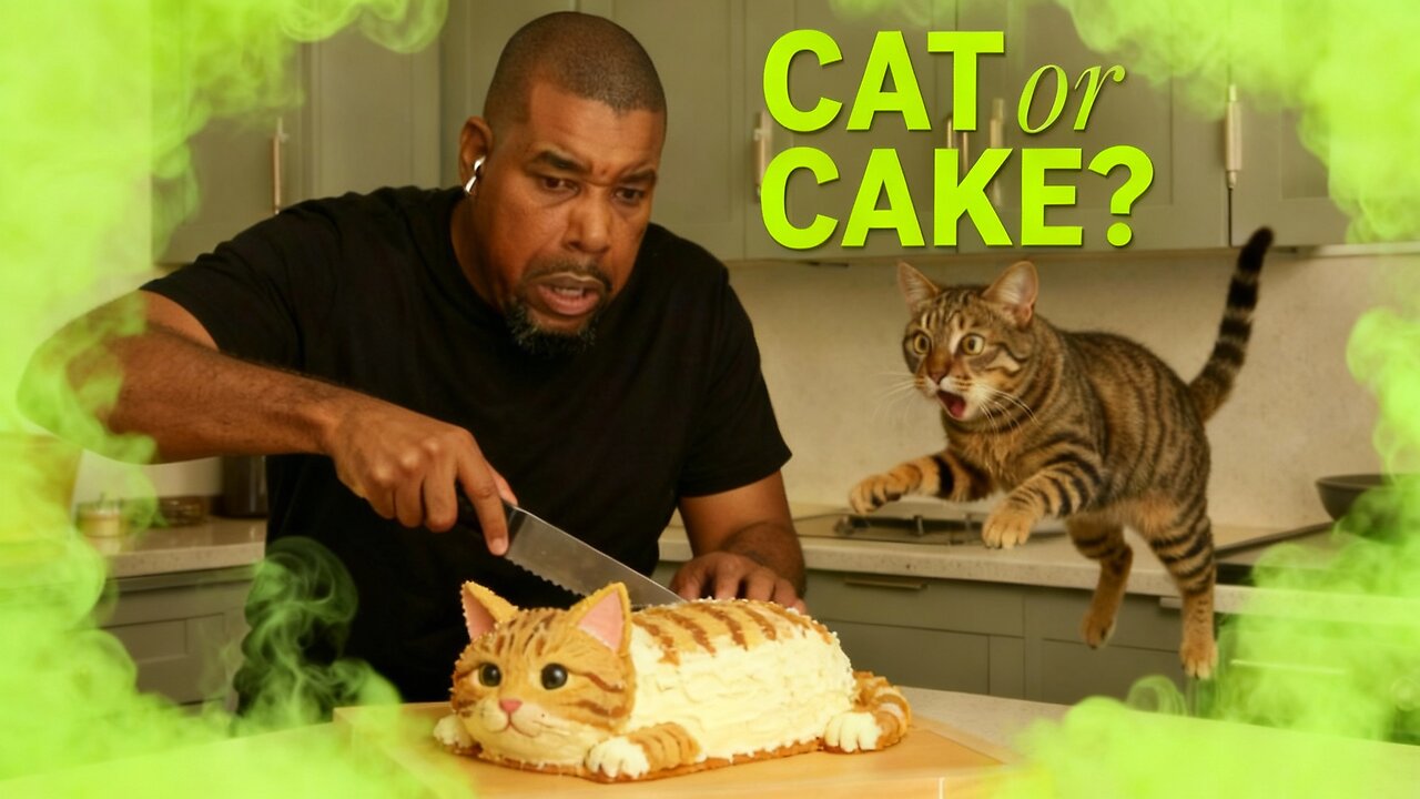 CAT or CAKE?! The Viral Slice Traumatizing the Internet