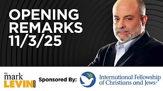 Mark's Opening Remarks - 11/03/25