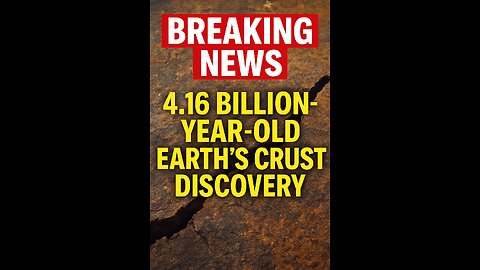 “Scientists Just Found Earth’s OLDEST Rock – 4.16 Billion Years Old 🌍⏳”