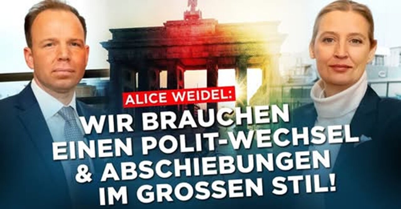 Alice Weidel: Schluss mit Spielchen! Polit-Wechsel und Massen-Abschiebung jetzt!