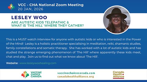Are Autistic Kids Telepathic & What is ‘THE HILL’ Where They Gather? with LESLEY WOO