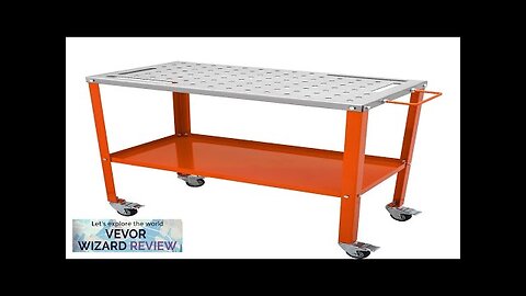 VEVOR 36" x 18" Welding Table 1200lbs Load Capacity Steel Welding Workbench Review