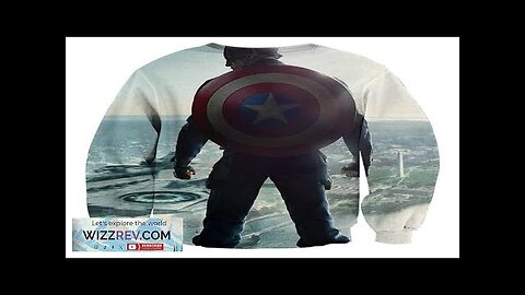 Captain America Standing With His Shield Awesome Sweatshirt Review