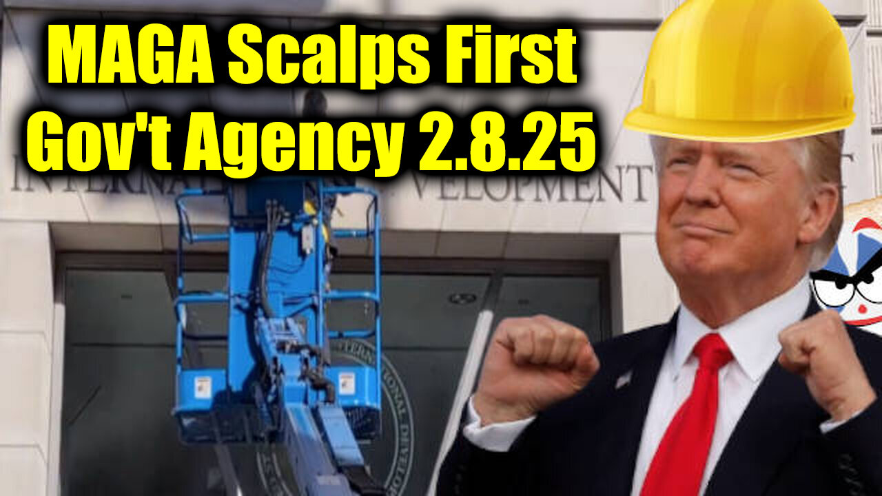 The Salty Cracker 2-8-2025: MAGA Scalps First Gov't Agency