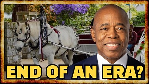 Eric Adams Calls To BAN Horse and Carriage Rides in Central Park