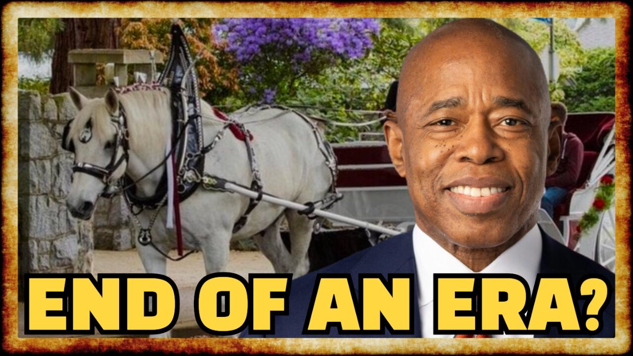 Eric Adams Calls To BAN Horse and Carriage Rides in Central Park