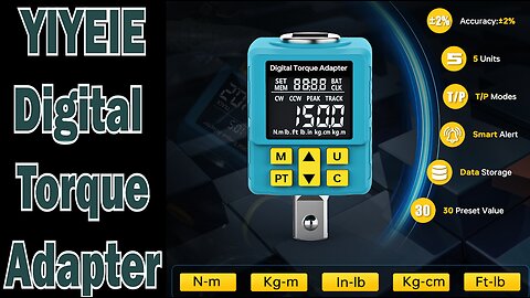 YIYEIE Digital Torque Adapter