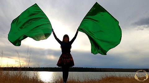 Baruch Hashem Adonai - Worship Jesus with Flags