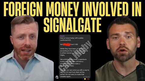 SIGNALGATE LEAKED: Foreign Money, Public Officials, and FBI Opens Investigation