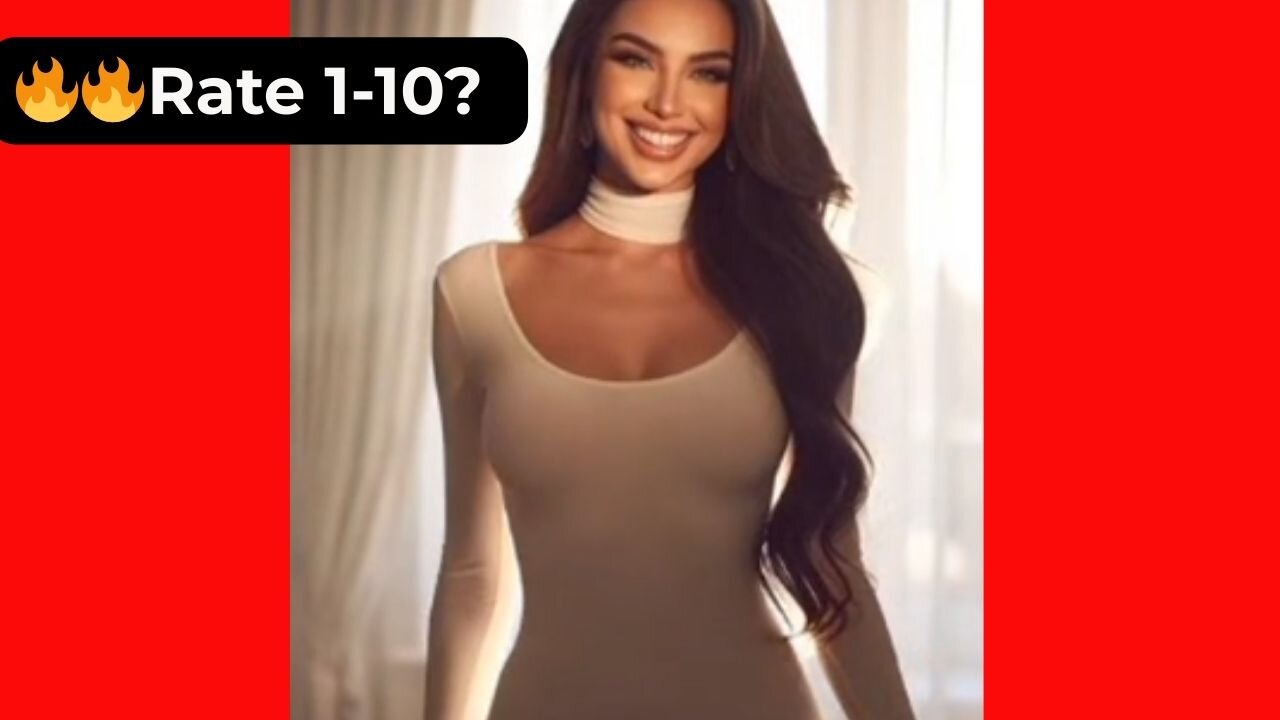 🔥 Rate Her Body in This Sexy Tight White Dress 1-10? 😍 Supermodel 4K