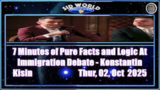 7 Minutes of Pure Facts and Logic At Immigration Debate - Konstantin Kisin