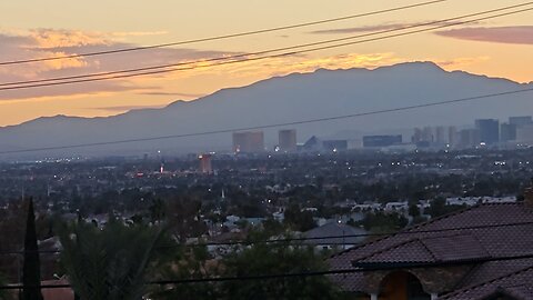 Did you SEE tonight's Las Vegas sunset? Check THIS out! 11.13.2025 #follow #lasvegas #travel #gaming