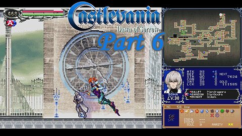 Castlevania: Dawn of Sorrow Part 6 ~ He Can Stop Time, and He Screams Dio Quotes at You.
