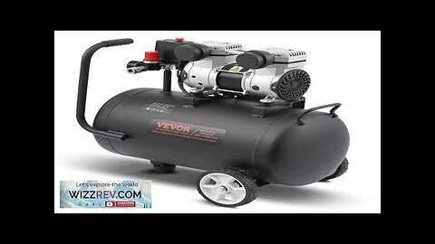 VEVOR Air Compressor Compact Portable Oil Free Compressor 8 Gallon 90 PSI Review