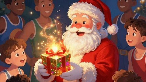 Santa Claus Helping Apertum SportsFuture
