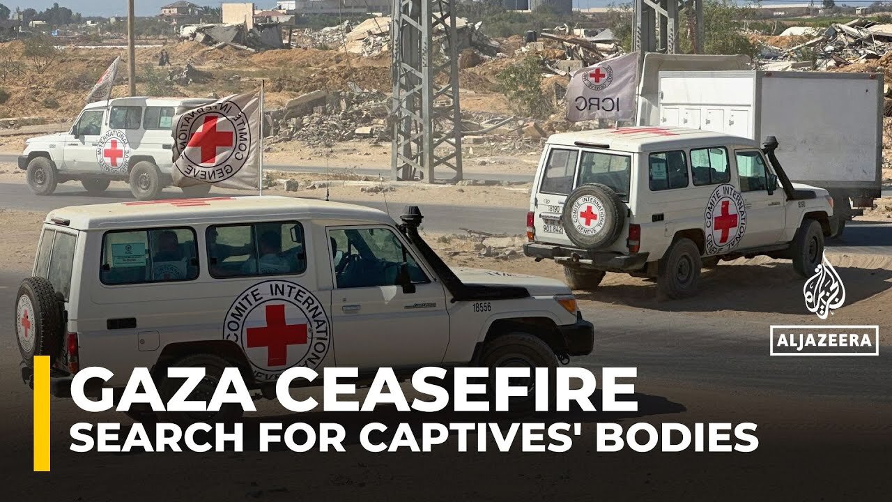 Hamas expands search for Israeli captives' bodies in Gaza, Red Cross and Egypt join operation
