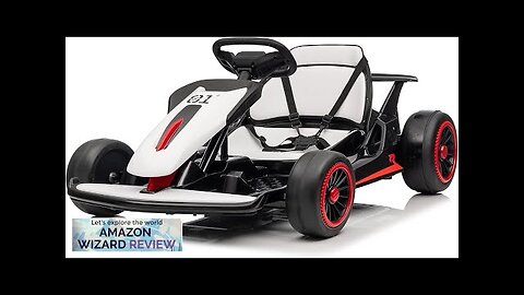 Electric Go Kart for Kids 24V 7AH Battery 300W Powerful Motors 8MPH Review