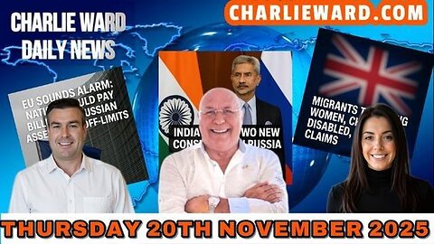 DAILY NEWS WITH CHARLIE WARD, PAUL BROOKER & DREW DEMI THURSDAY 20TH NOVEMBER 2025