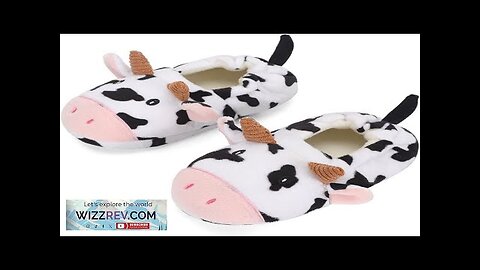 KAKU NANU Toddler Kids Slippers Cute Animal Cartoon Shoes Girls Boys Warm Review