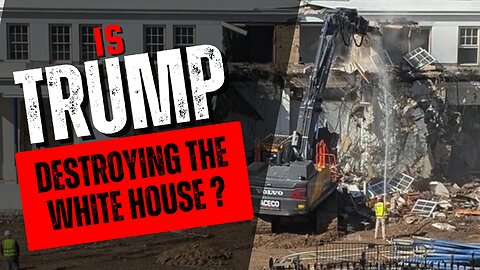 Is Trump Destroying the White House?