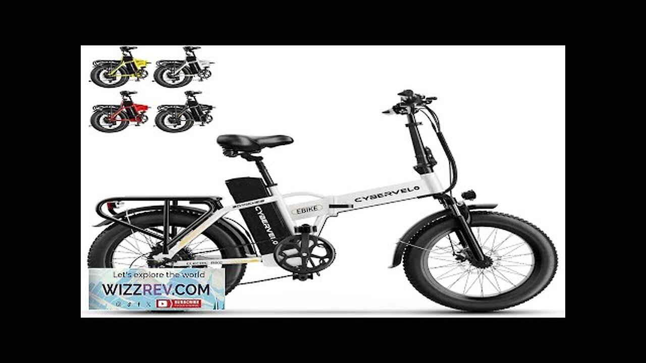 1000W Folding Electric Bike 48V 20.8AH Large Removable Battery E-Bike 30+MPH 80 Review