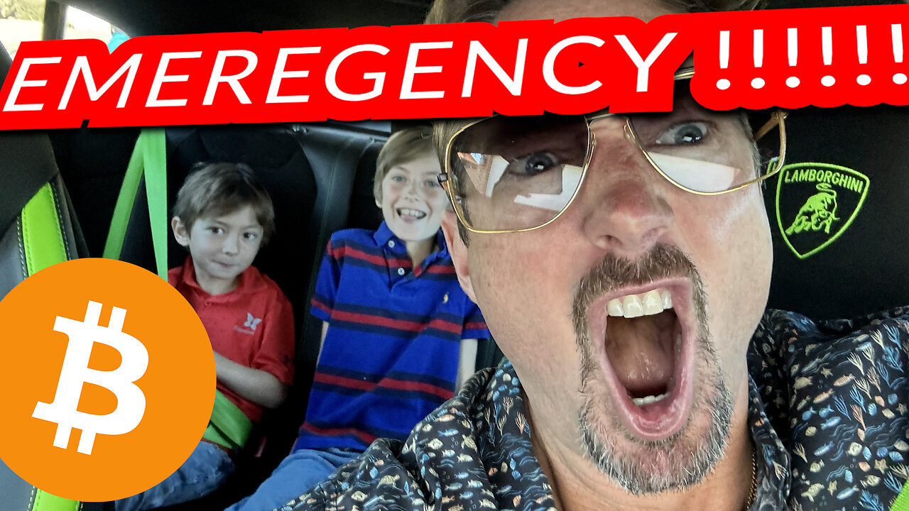 EMERGENCY LAMBORGHINI VIDEO !!!!!! BITCOIN SKYROCKETS AND ALTS PARABOLIC !