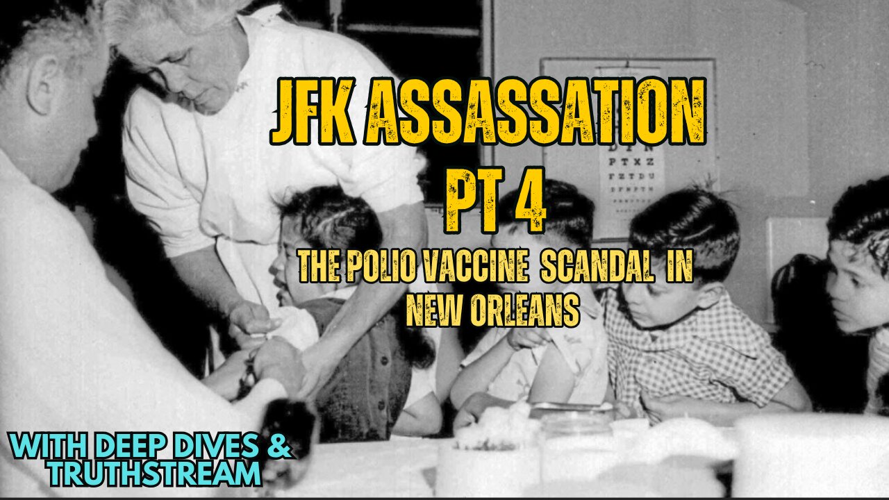 JFK Assassination Pt 4: The Polio Scam that unfolded in New Orleans. Dr. Mary's Monkey.