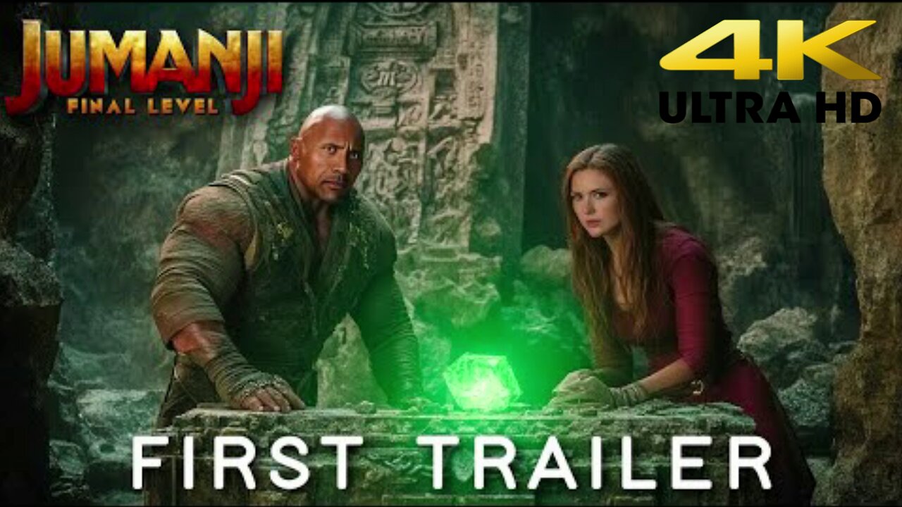 Jumanji 4: The Final Level - First Trailer (2025) | Dwayne Johnson, Kevin Hart (4k)