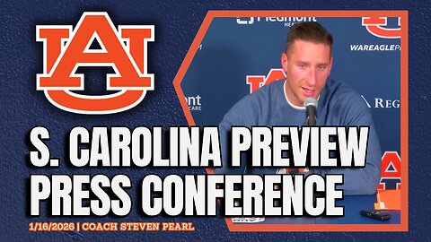 Steven Pearl Previews Auburn Basketball vs. South Carolina | FULL PRESSER