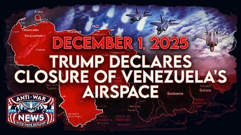 Trump Declares Closure of Venezuela's Airspace, IDF Kills Two Young Brothers in Gaza, and More