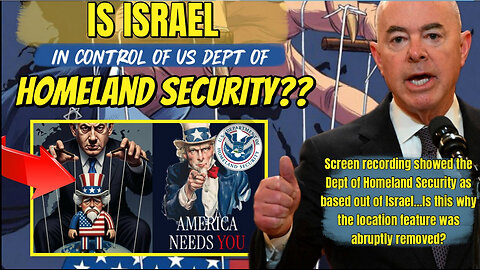 Awake Nation 11.25.2025 Is Israel In Control Of US Department Of Homeland Security?