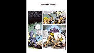 Rahan. Episode 152. By Roger Lecureux. The Lances of Fire. A Puke(TM) Comic.