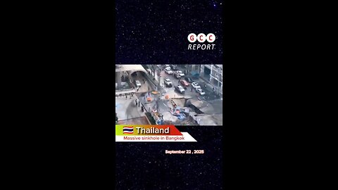 #Thailand #Bangkok #sinkhole #rainfall #climat #anomaly #climatecrisis #weather #destruction