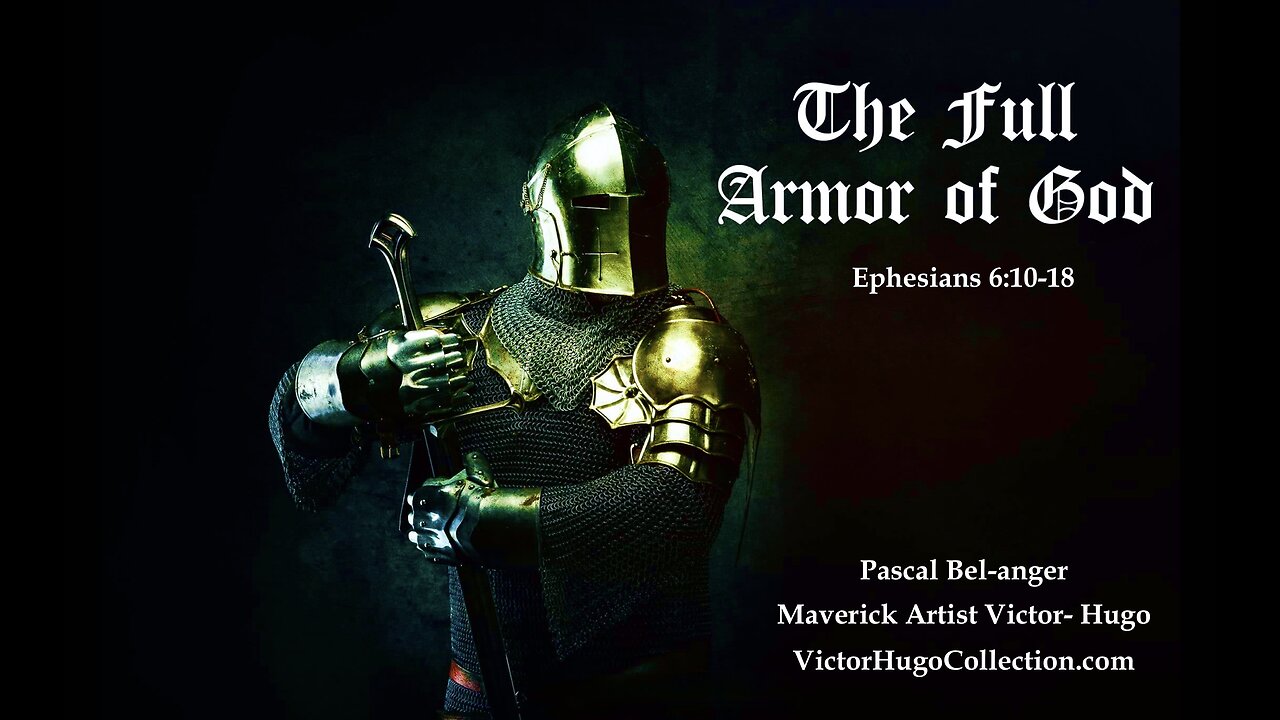 God Hates Cowards Put On The Full Armor Of God This Is A Spiritual Battle Pascal Belanger VictorHugo