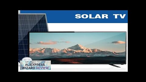 Wholesale solar TV 1 32 40 Inch LED Solar Televisions 12V DC/AC Review