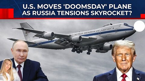 Trump Readies 'Doomsday' Plane? US' 'Flying War Room' Spotted After 51 Years Amid Russia Tensions?