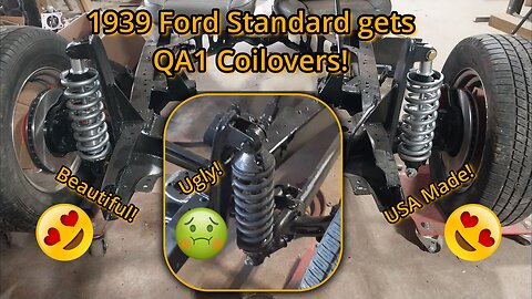 1939 Ford Standard: Front Coilovers