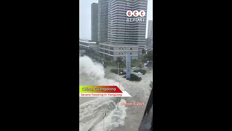 #China #TyphoonMatmo #flood #Guangdong #weather #climate #destruction #anomaly #climatechange 🇨🇳