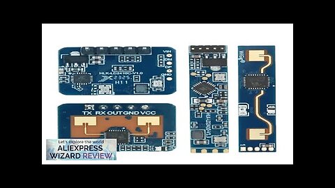 Hi-Link HLK-LD2410 LD2410B LD2410C 5V Mini FMCW 24G Smart Human Presence Status Review