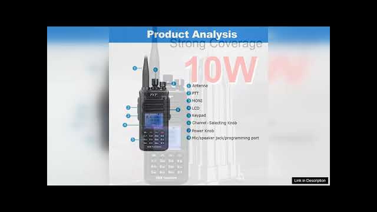 TYT MD-UV390 PLUS 10W Dual Band DMR Radio VHF UHF Digital Walkie Review