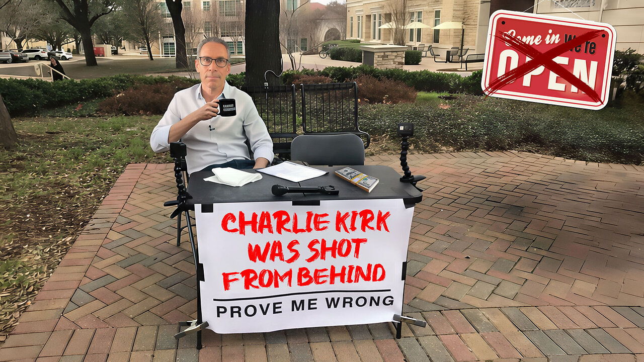 Ghost Town NYC – Charlie Kirk Was Shot From Behind PROVE ME WRONG