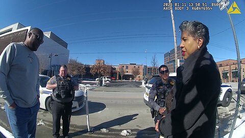 Regina Goodwin traffic stop, January 11, 2025, Stout bodycam