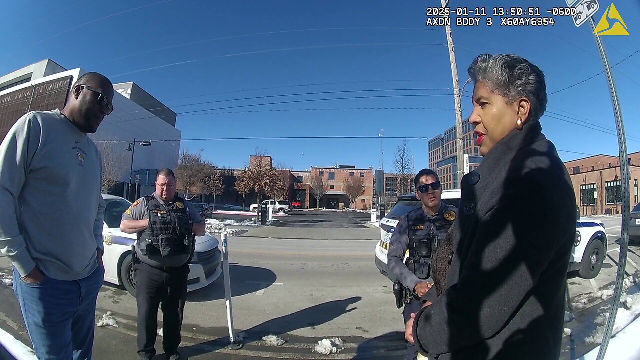 Regina Goodwin traffic stop, January 11, 2025, Stout bodycam