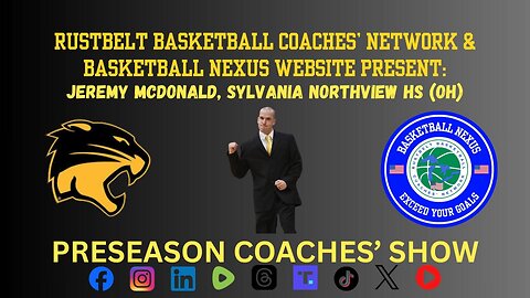 RBCN Basketball Nexus Preseason Coaches' Show: Jeremy McDonald