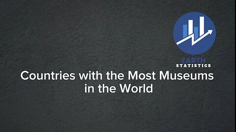 Countries with the Most Museums in the World
