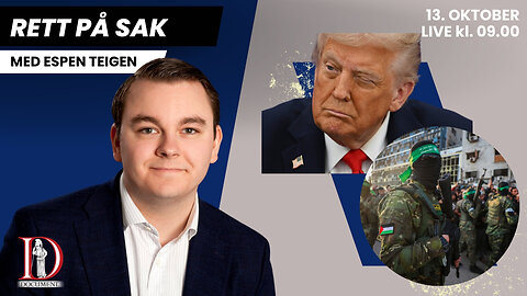 «Krigen er over, dere skjønner det?» | Rett på sak 13. oktober