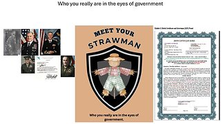 WHO YOU REALLY ARE IN THE EYES OF THE UNITED STATE INC FOREIGN CORPORATION AKA FAKE GOV'T